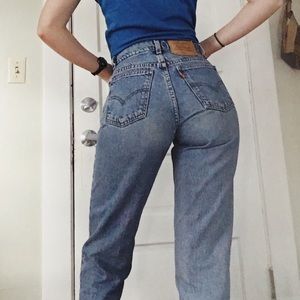 vintage straight leg orange tab levi’s